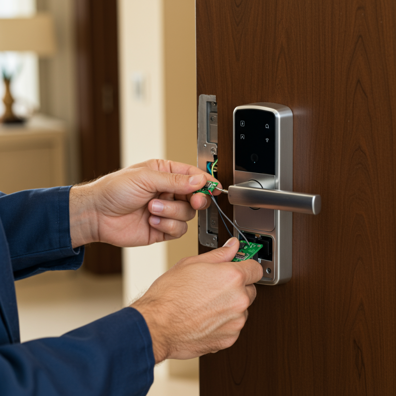 smart lock installation Dubai