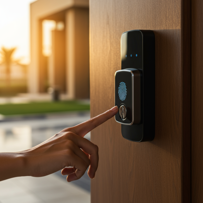 Fingerprint smart lock UAE